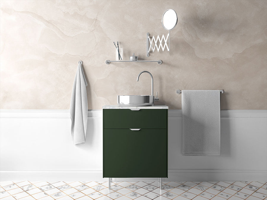 ORACAL® 970RA Gloss Bottle Green Bathroom Cabinet Wraps
