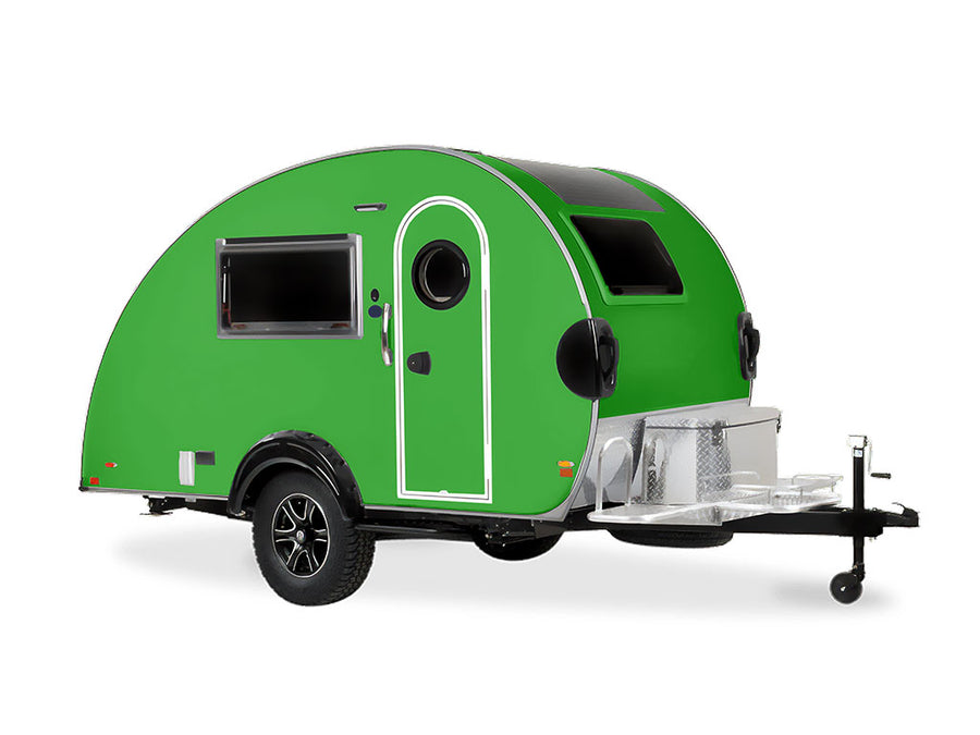 ORACAL 970RA Gloss Tree Green DIY Tear Drop Trailer Wraps