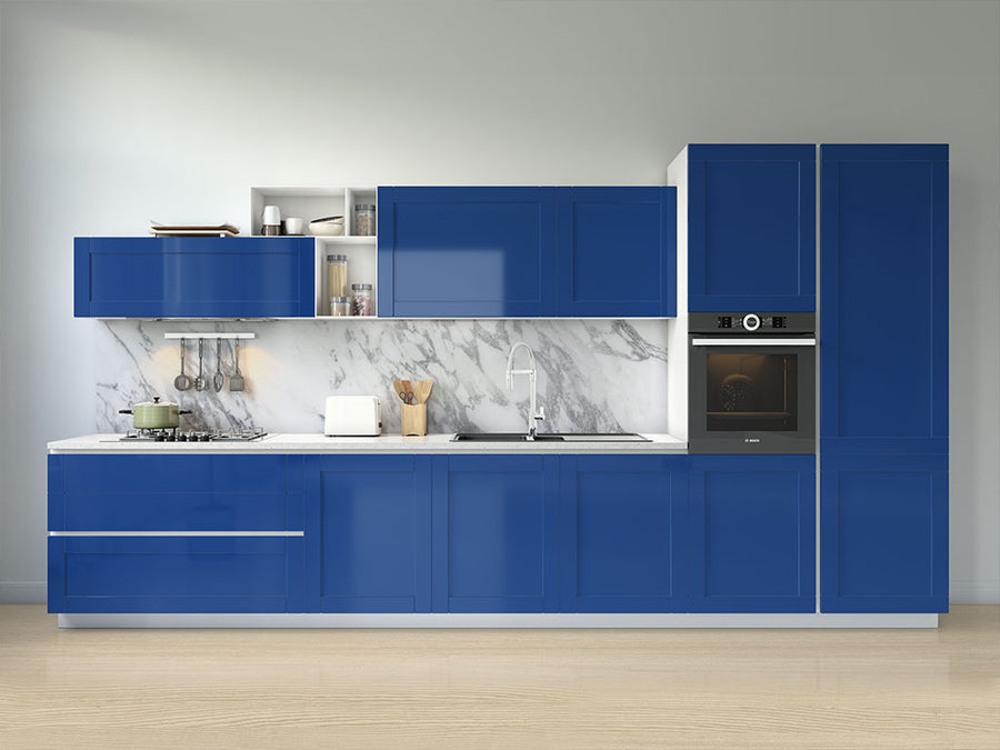 ORACAL® 970RA Gloss Night Blue Kitchen Cabinet Wraps