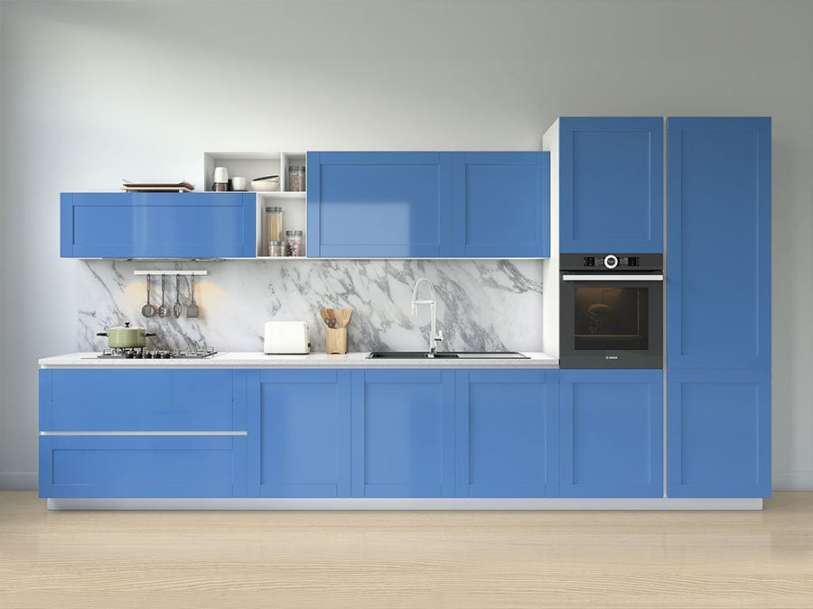 ORACAL® 970RA Gloss Glacier Blue Kitchen Cabinet Wraps