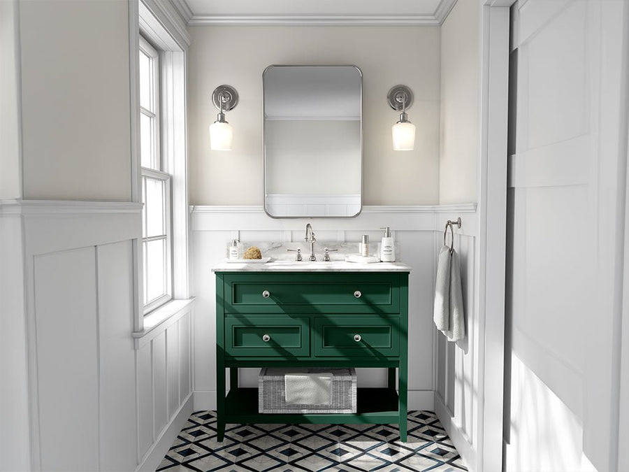ORACAL 970RA Gloss Fir Tree Green DIY Bathroom Cabinet Wraps