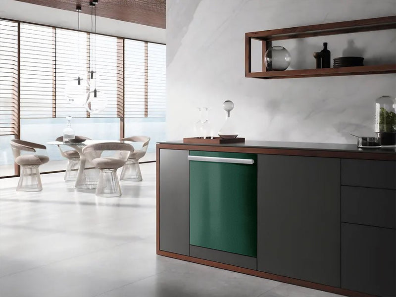 ORACAL® 970RA Metallic Fir Green Wrapped Dishwasher Example