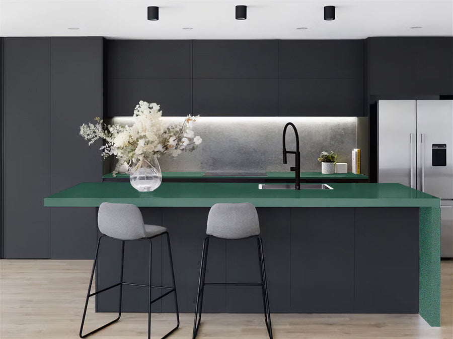 ORACAL® 970RA Metallic Fir Green Kitchen Countertop Wraps