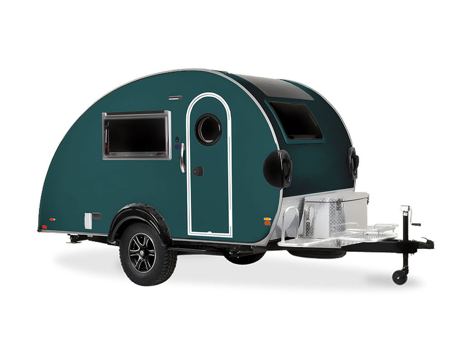 ORACAL 970RA Gloss Juniper DIY Tear Drop Trailer Wraps