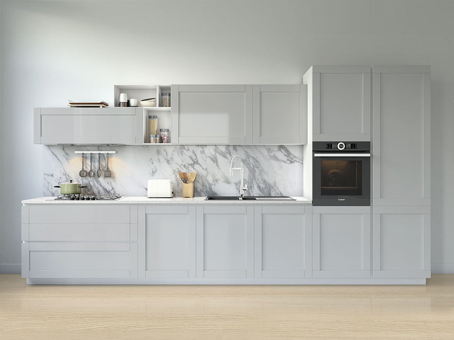 ORACAL® 970RA Gloss Simple Gray Kitchen Cabinet Wraps