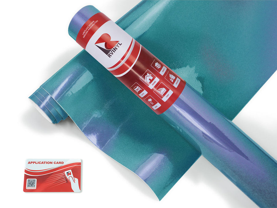ORACAL 970RA Gloss Turquoise Lavender Premium Wrapping Cast Film
