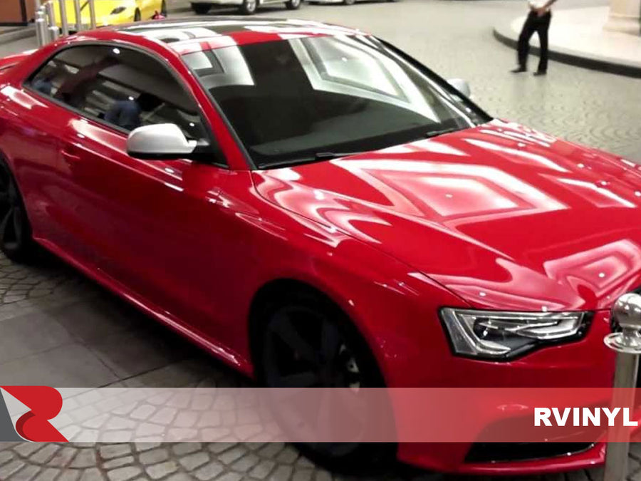 ORACAL® 970RA Chili Red Audi Complete Vehicle Wrap