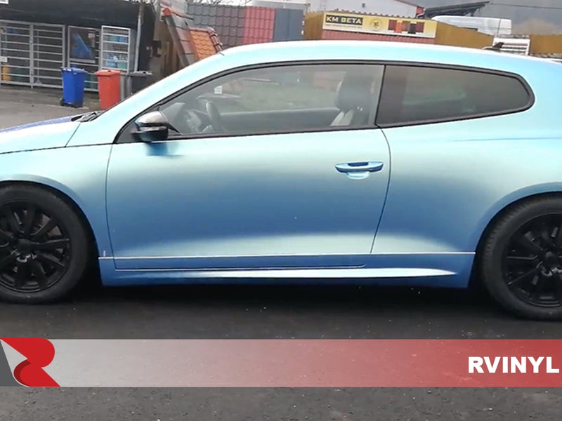 ORACAL 970RA Gloss Green Blue Driver Side Wrap
