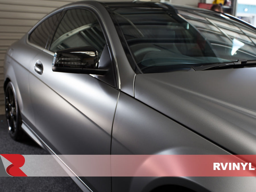 ORACAL 970RA Matte Charcoal Metallic Wing Mirror Wrap