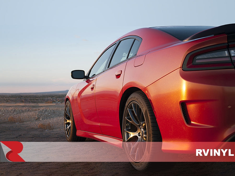 ORACAL 970RA Matte Dark Red Metallic Rear Wrap