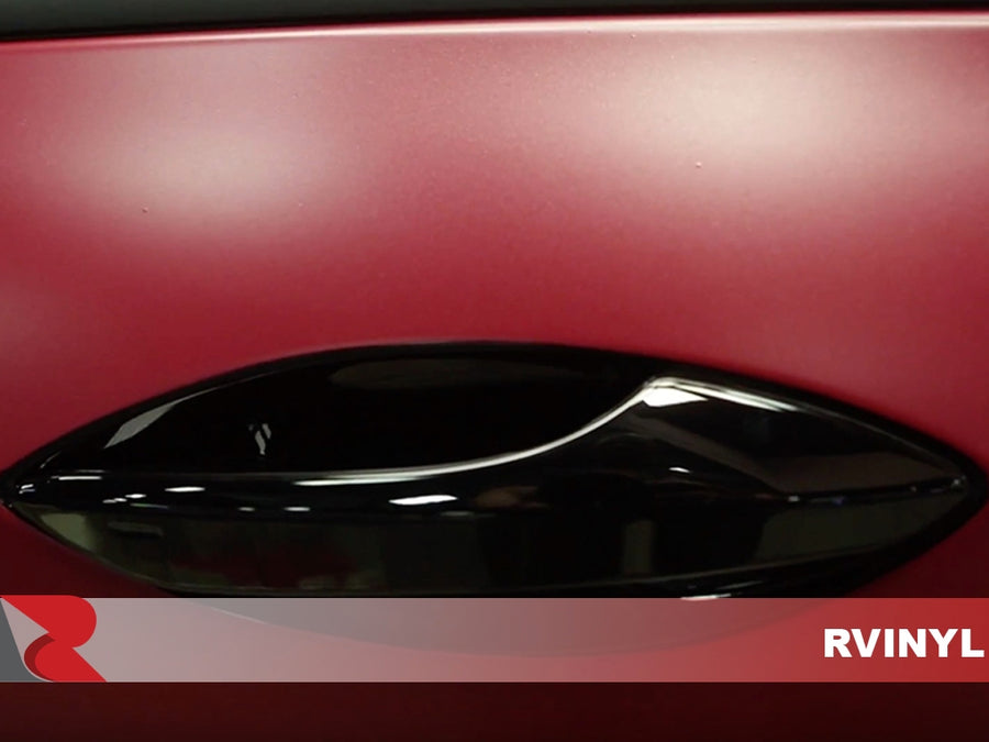 ORACAL 970RA Matte Dark Red Metallic Door Handle Wrap