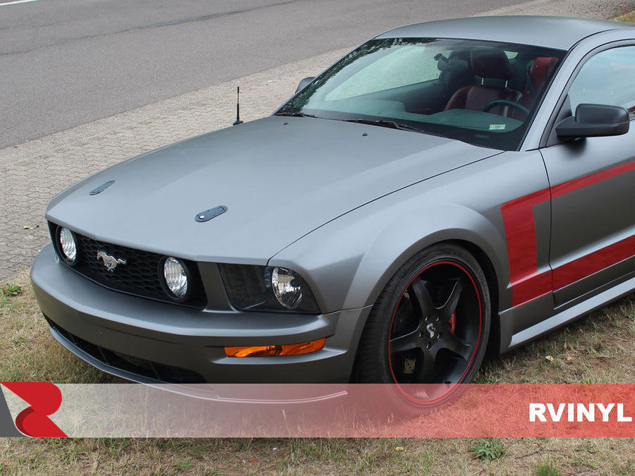 ORACAL® 970RA Matte Graphite Metallic Ford Mustang Vehicle Wrap