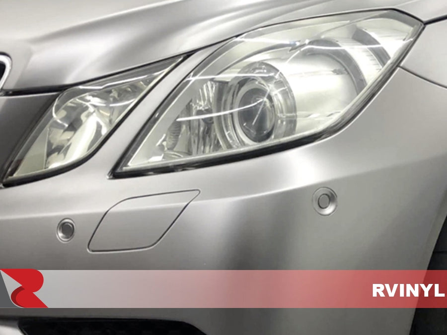 ORACAL 970RA Matte Silver Gray Headlight DIY Wrap