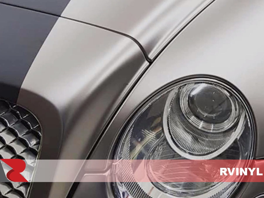 ORACAL 970RA Matte Silver Gray Headlight Wrap