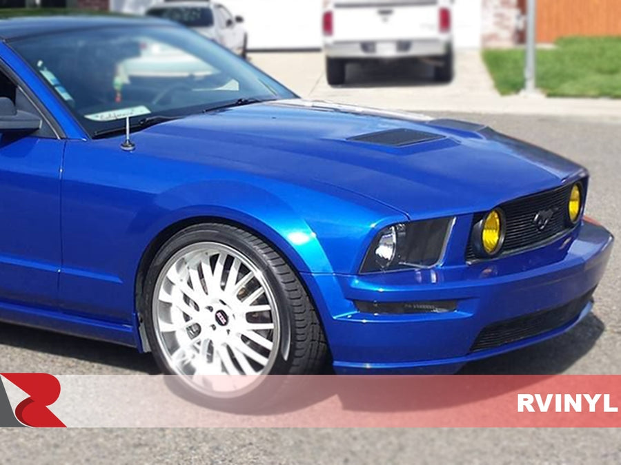 ORACAL 970RA Traffic Blue Side Hood Wrap