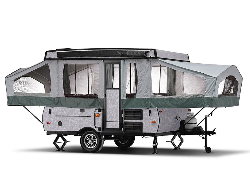 ORACAL 975 Emulsion Silver Gray Pop-Up Camper