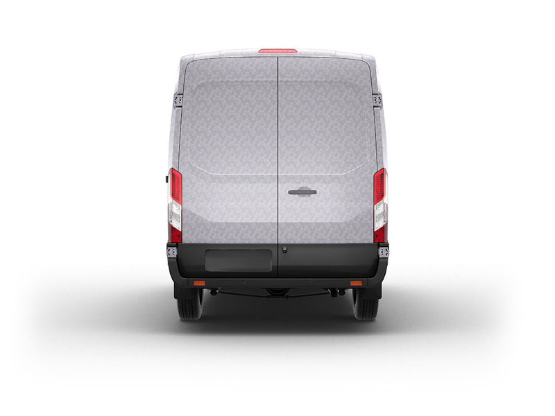 ORACAL 975 Honeycomb Silver Gray Van Vinyl Wraps