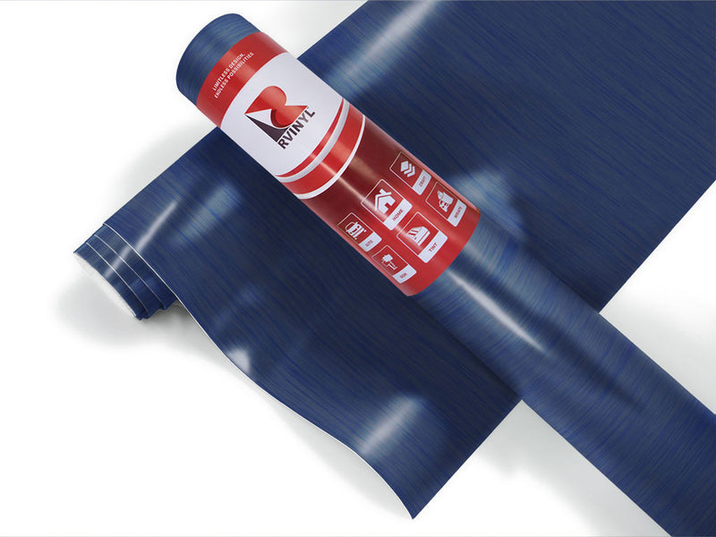ORACAL 975 Brushed Aluminum Deep Blue Premium Structure Cast Film
