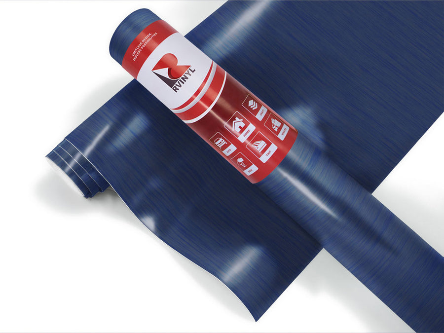 ORACAL 975 Brushed Aluminum Deep Blue Premium Structure Cast Film