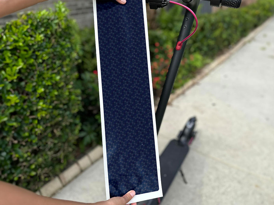 ORACAL 975 Honeycomb Deep Blue DIY Electric Scooter Wraps