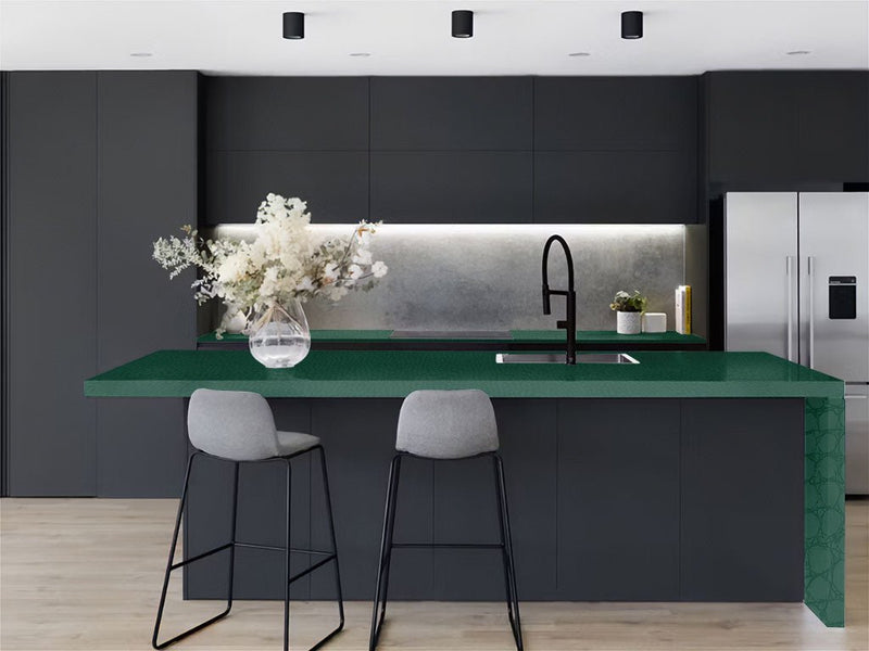 ORACAL® 975 Crocodile Fir Tree Green Kitchen Countertop Wraps
