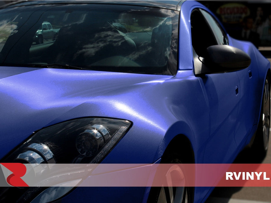 ORACAL 975 Brushed Aluminum Deep Blue DIY Custom