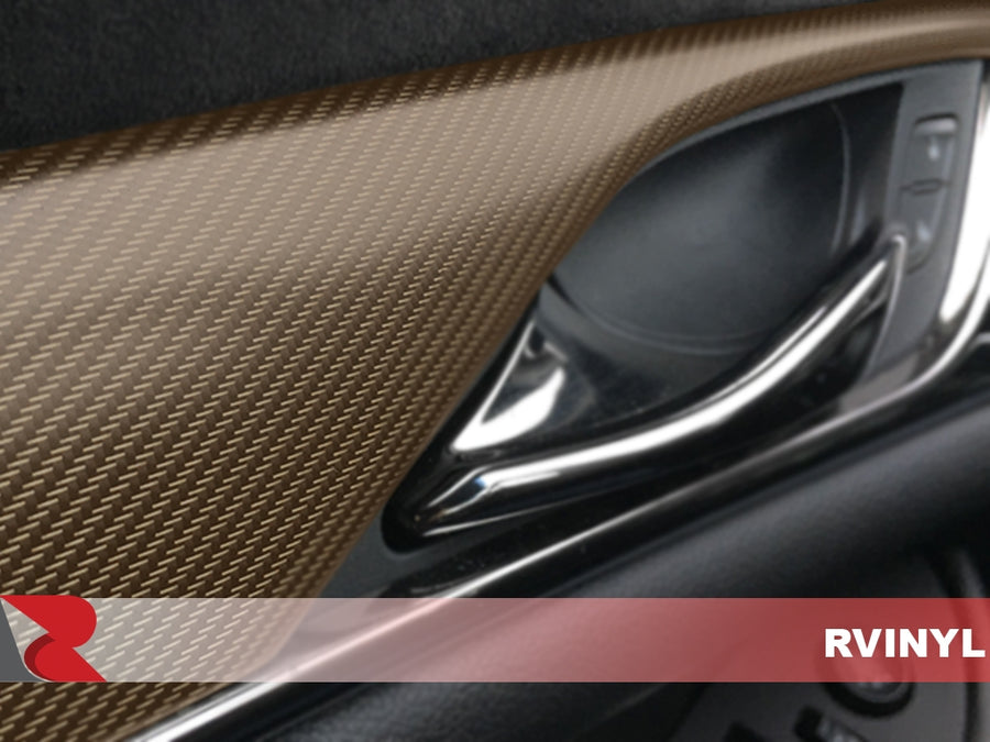 ORACAL 975 Carbon Fiber Brown Door Handle Trim