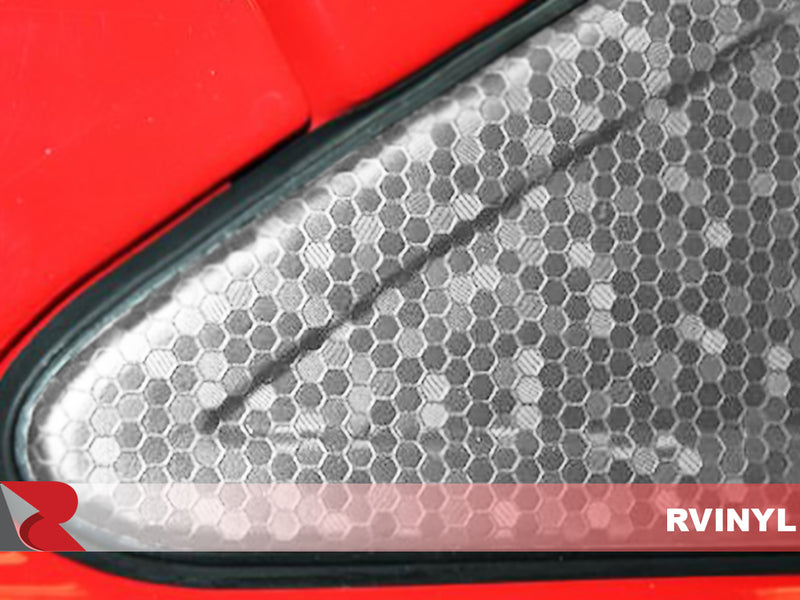 ORACAL 975 Honeycomb Silver Gray Premium Structure Cast Film DIY