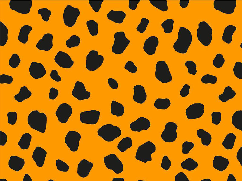 Orange Dalmation Vinyl Wrap Pattern~Rwraps Series 914 Digitally Printed Vinyl Wrap~0