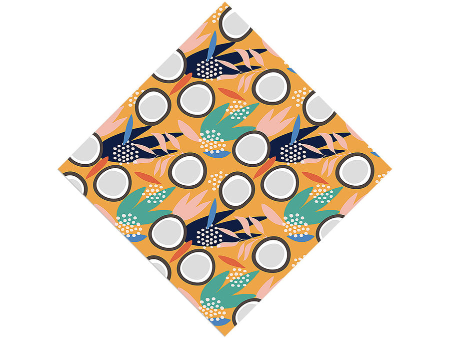 Orange Dwarf Fruit Vinyl Wrap Pattern