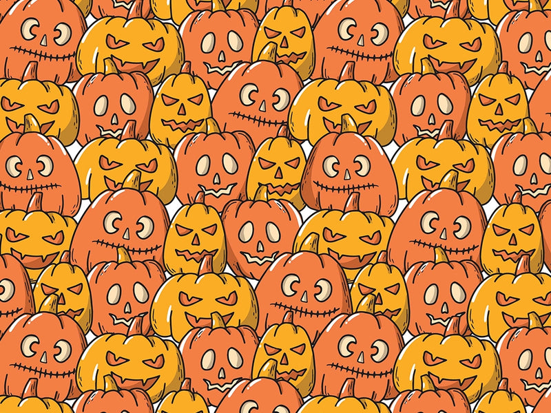 Orange Frenzy Halloween Vinyl Wrap Pattern~Rwraps Series 914 Digitally Printed Vinyl Wrap~0