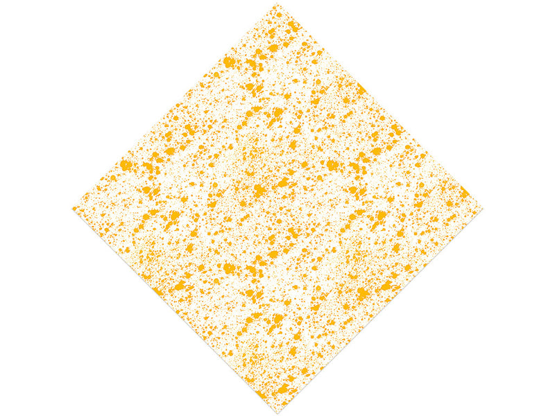 Orange Juice Paint Splatter Vinyl Wrap Pattern