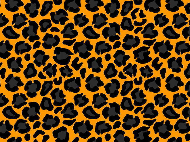 Orange Panther Vinyl Wrap Pattern~Rwraps Series 914 Digitally Printed Vinyl Wrap~0