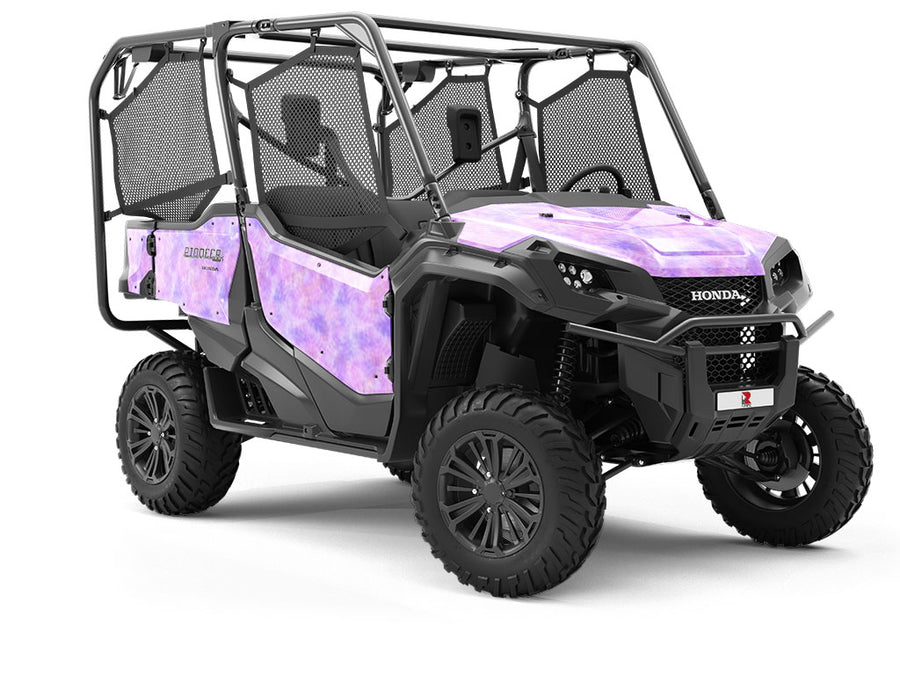 Orchid Droplets Tie Dye Utility Vehicle Vinyl Wrap