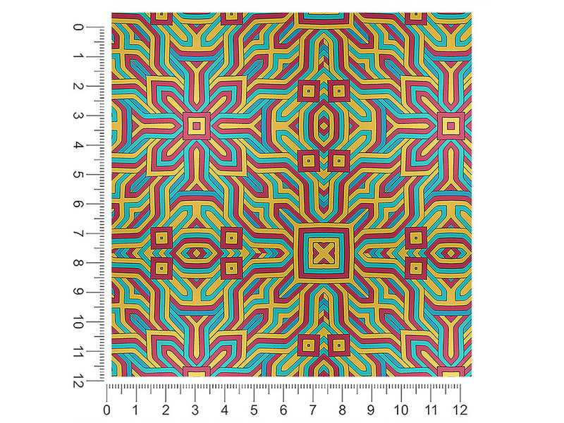 organized cords art deco 1ft x 1ft Craft Sheets