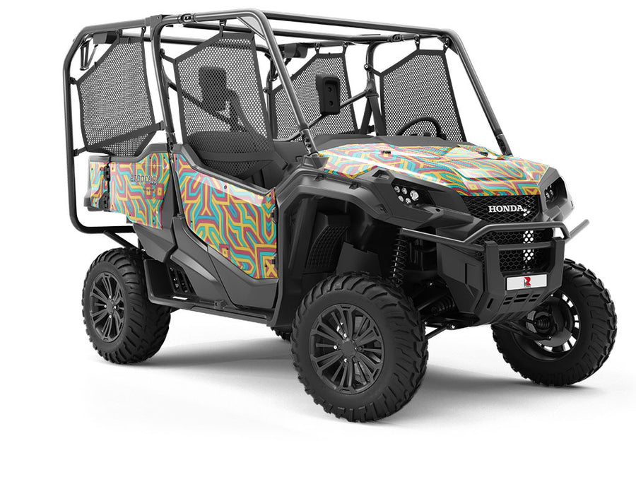 Organized Cords Art Deco Utility Vehicle Vinyl Wrap
