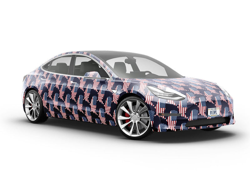 Our Country Americana Vehicle Vinyl Wrap