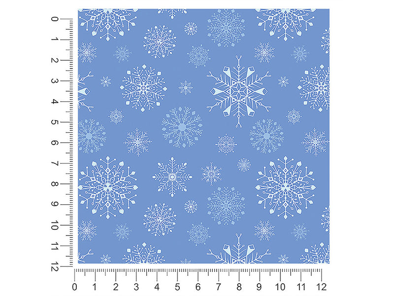 out cold snowflake 1ft x 1ft Craft Sheets