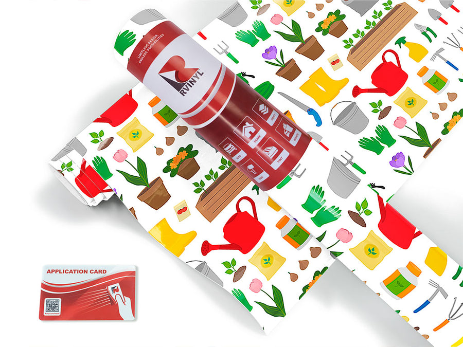 outdoor tools gardening Craft Vinyl Roll