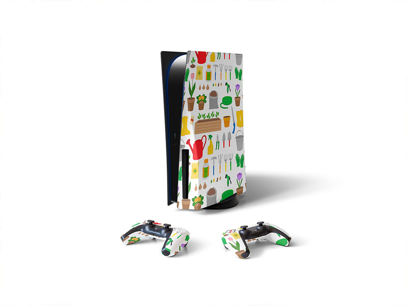 outdoor tools gardening Sony PS5 DIY Skin