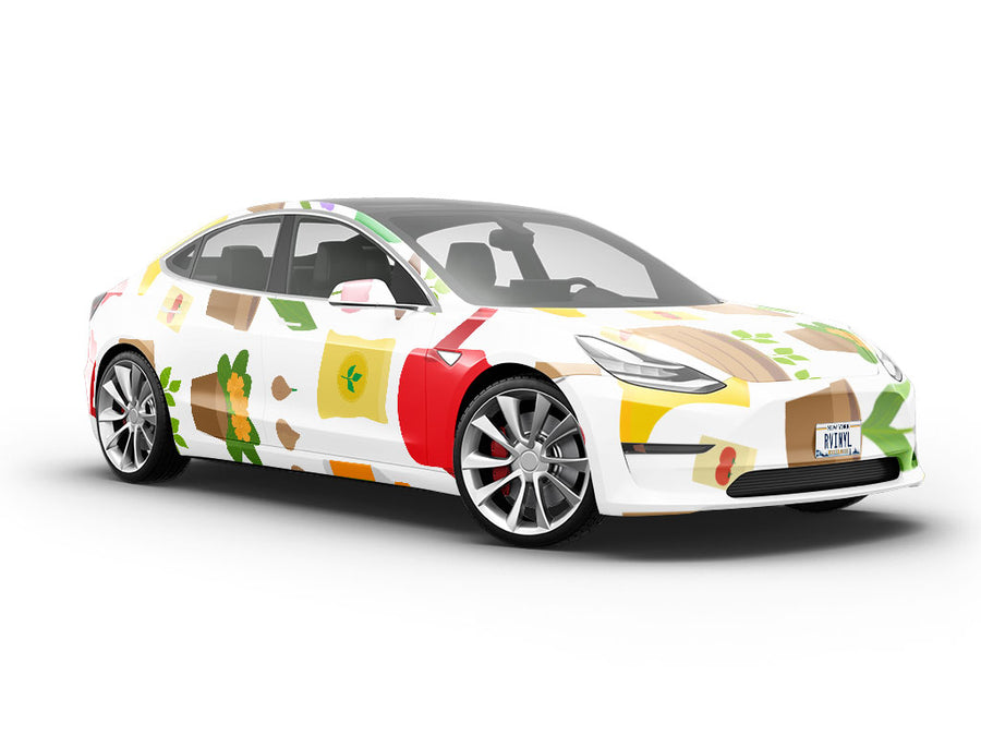 Outdoor Tools Gardening Vehicle Vinyl Wrap