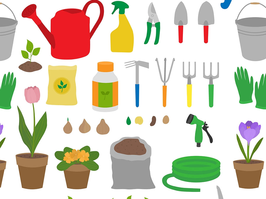 Outdoor Tools Gardening Vinyl Wrap Pattern~Rwraps Series 914 Digitally Printed Vinyl Wrap~0