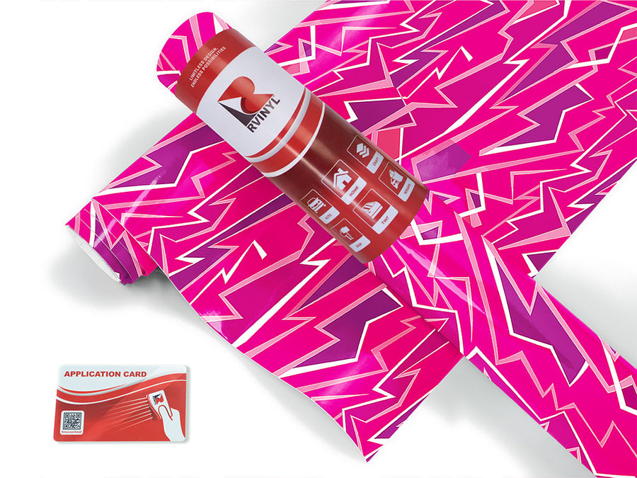 over you abstract geometric Craft Vinyl Roll
