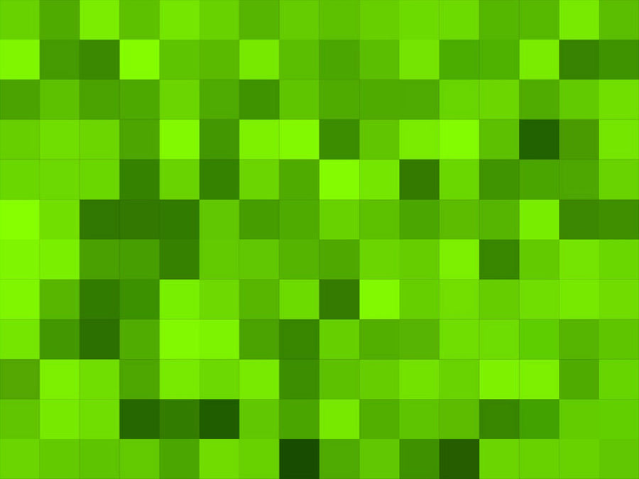 Overgrown Lawn Pixel Vinyl Wrap Pattern~Rwraps Series 914 Digitally Printed Vinyl Wrap~0