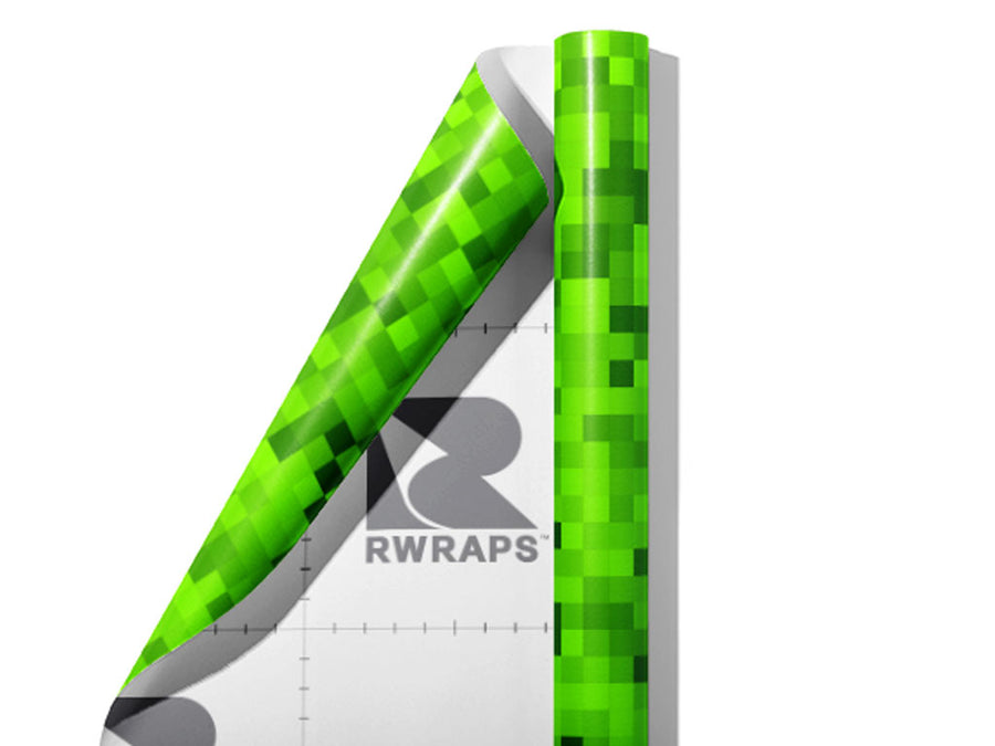 Overgrown Lawn Pixel Wrap Film Sheets~Rwraps Series 914 Overgrown Lawn Pixel Scrolled Sheet~3