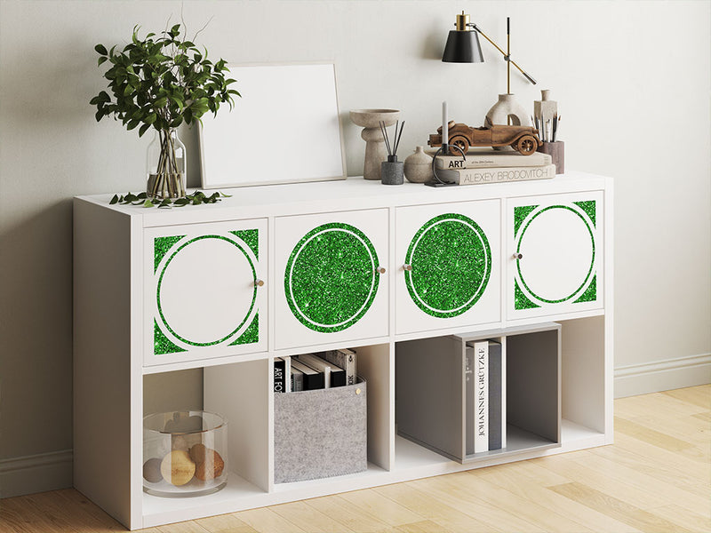 overgrowth green gemstone films DIY Furniture Stickers