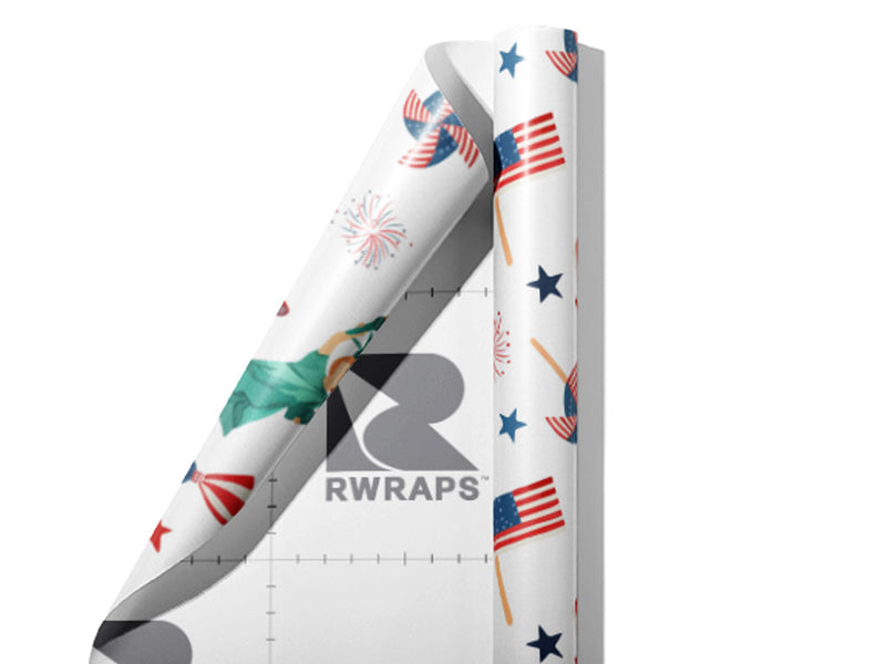 Oxidized Beauty Americana Wrap Film Sheets~Rwraps Series 914 Oxidized Beauty Americana Scrolled Sheet~4