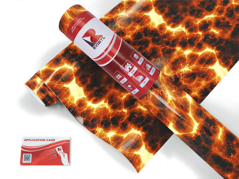 pacific rim lava Craft Vinyl Roll