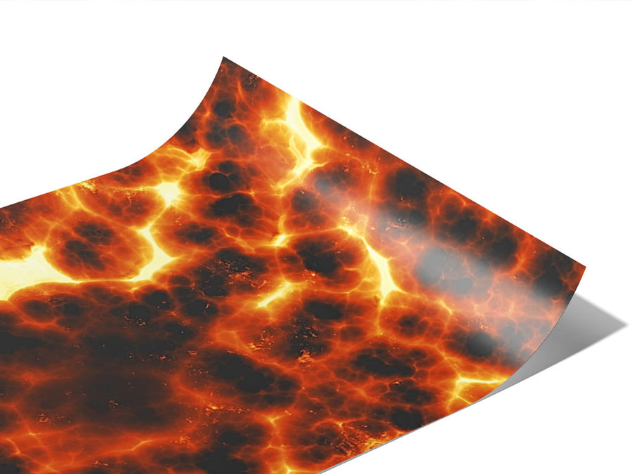 Pacific Rim Lava Vinyl Wraps~Rwraps Series 914 Digitally Printed Vinyl Wrap~0