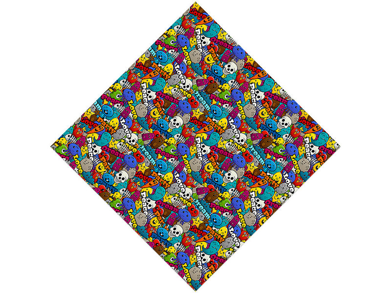 Paint Toys Graffiti Vinyl Wrap Pattern